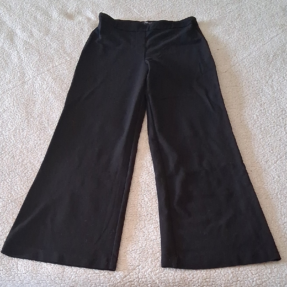 Jones New York Classic Black Trousers Flare Medium